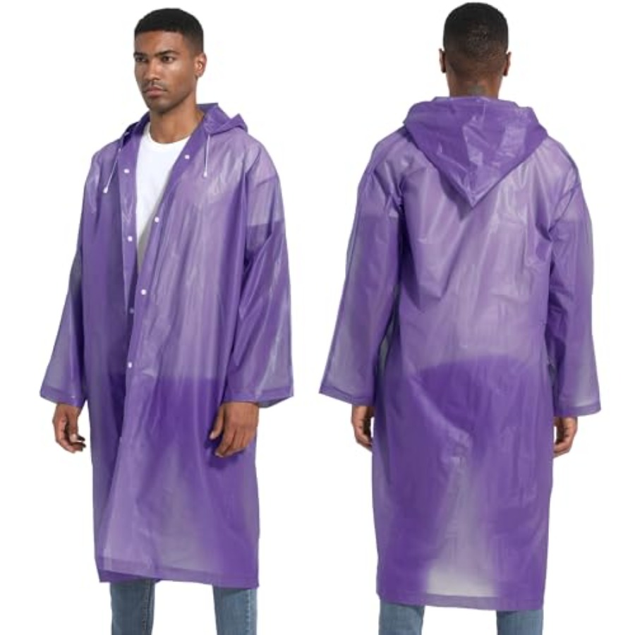 Rain Ponchos for Adults Rainco - Emergency Poncho Rain reseña y precio