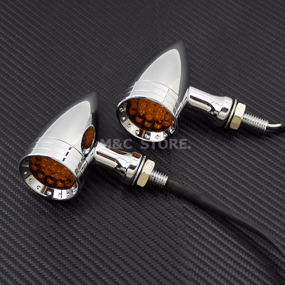 Motorcycle LED Turn Signal Bul - Signal Panel Orange reseña y precio