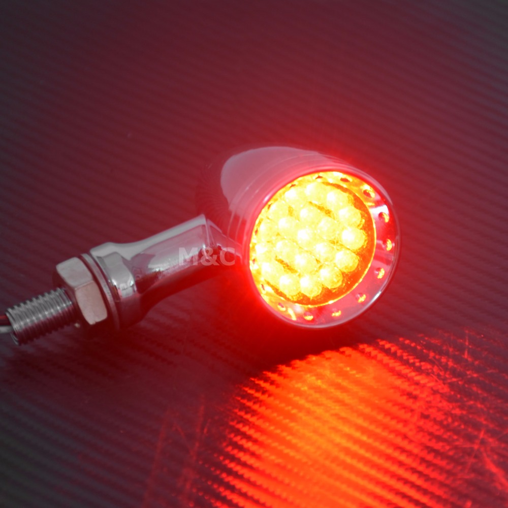 Motorcycle LED Turn Signal Bul - Signal Panel Orange reseña y precio
