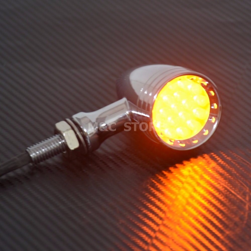 Motorcycle LED Turn Signal Bul - Signal Panel Orange reseña y precio