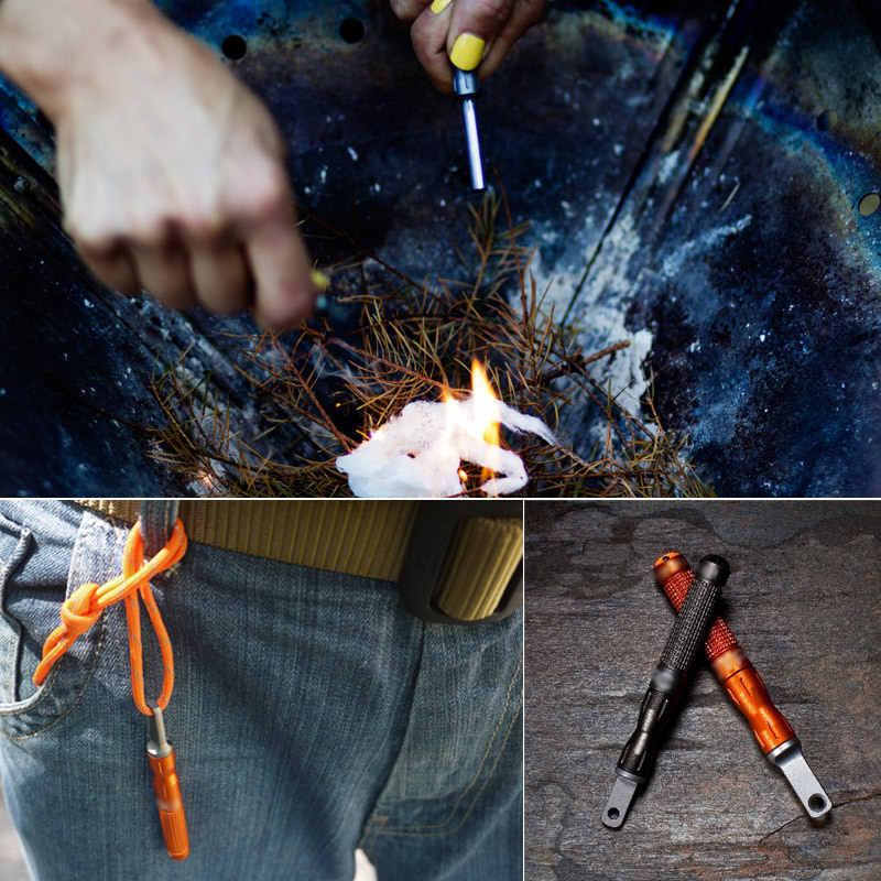 Outdoor Flint and Steel Waterp - Magnesium Fire Starter reseña y precio