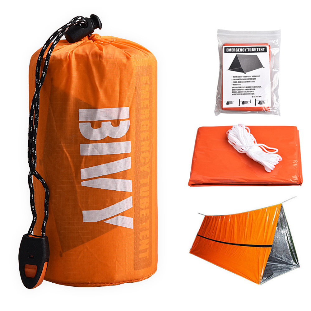 2 Person Emergency Shelter Biv - Emergency Mylar Tent reseña y precio