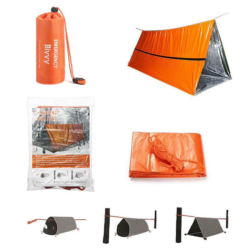 2 Person Emergency Shelter Biv - Emergency Mylar Tent reseña y precio