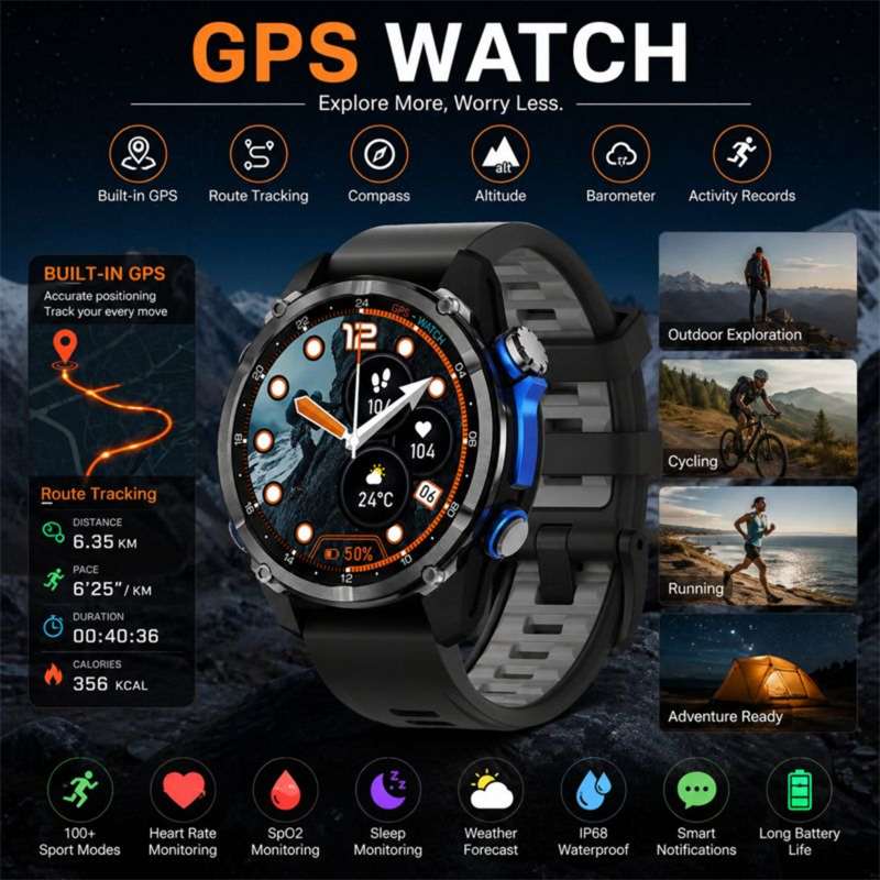 HD350 Pro Military Grade AGPS  - Compass Lensatic reseña y precio