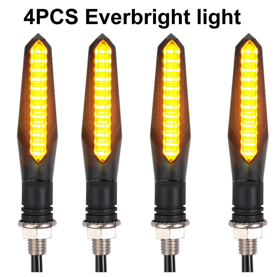 4PCS 12V Motorcycle LED Turn S - Sos Light Strobe reseña y precio