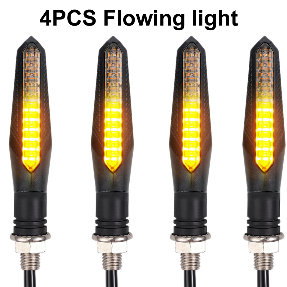 4PCS 12V Motorcycle LED Turn S - Sos Light Strobe reseña y precio