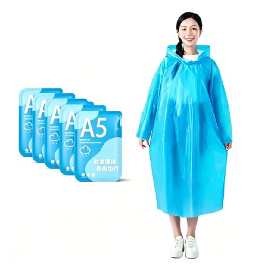 Disposable Rain Ponchos Emerge - Emergency Poncho Rain reseña y precio