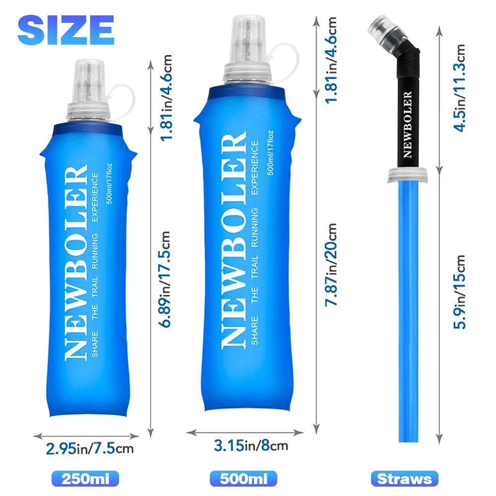NEWBOLER 250ml 500ml Water Bot - Water Bag Collapsible reseña y precio