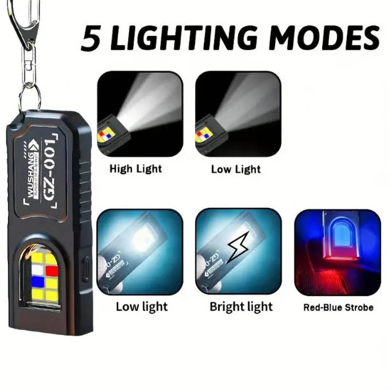 LED Keychain Flashlight Type C - Fishing Kit Compact reseña y precio