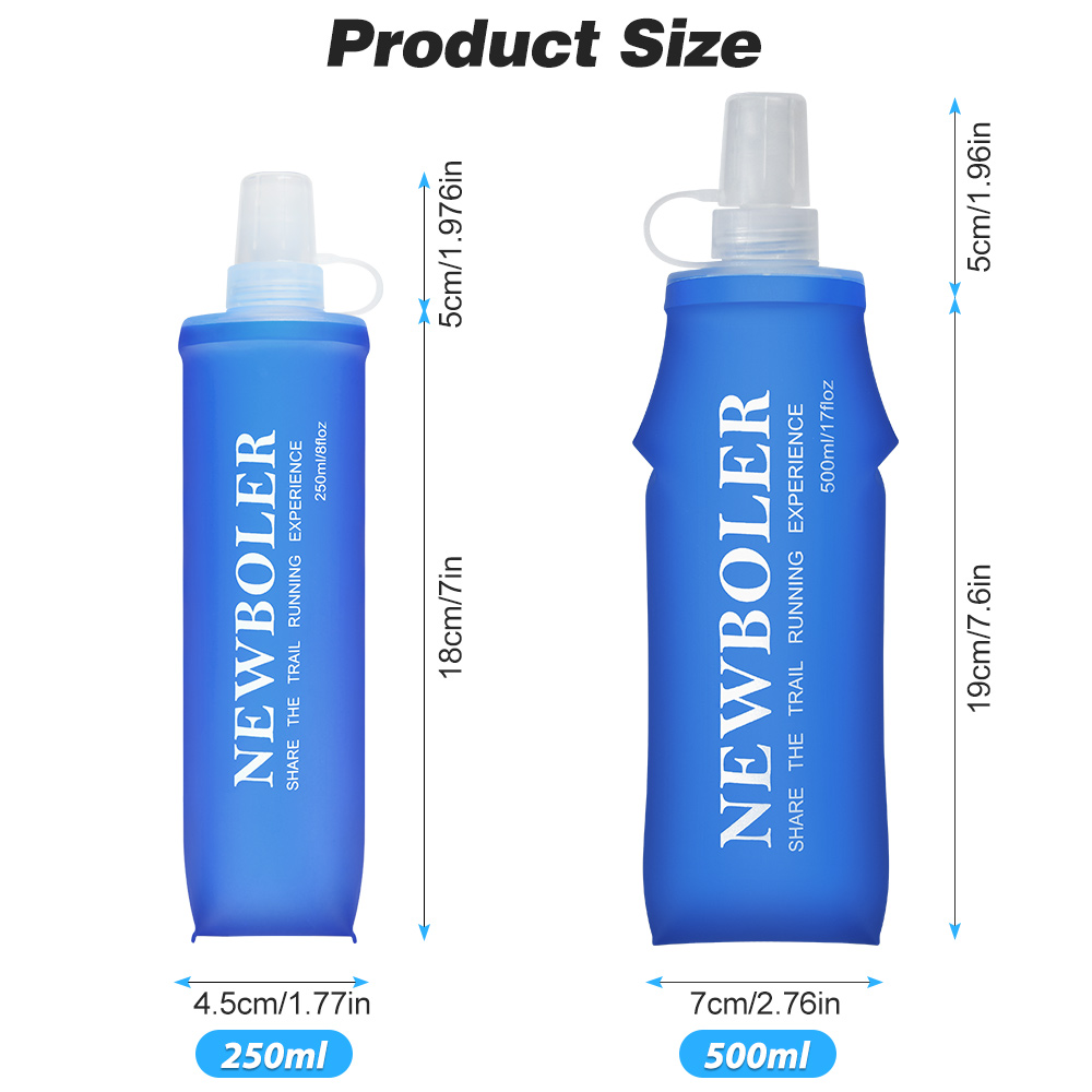 NEWBOLER 150ml 250ml 500ml Wat - Water Bag Collapsible reseña y precio