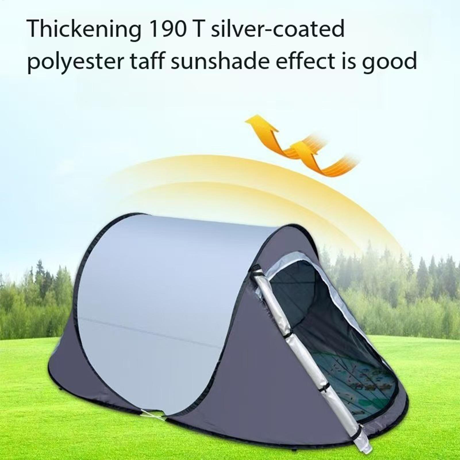 Hand-throw Automatic Open Camp - Emergency Mylar Tent reseña y precio