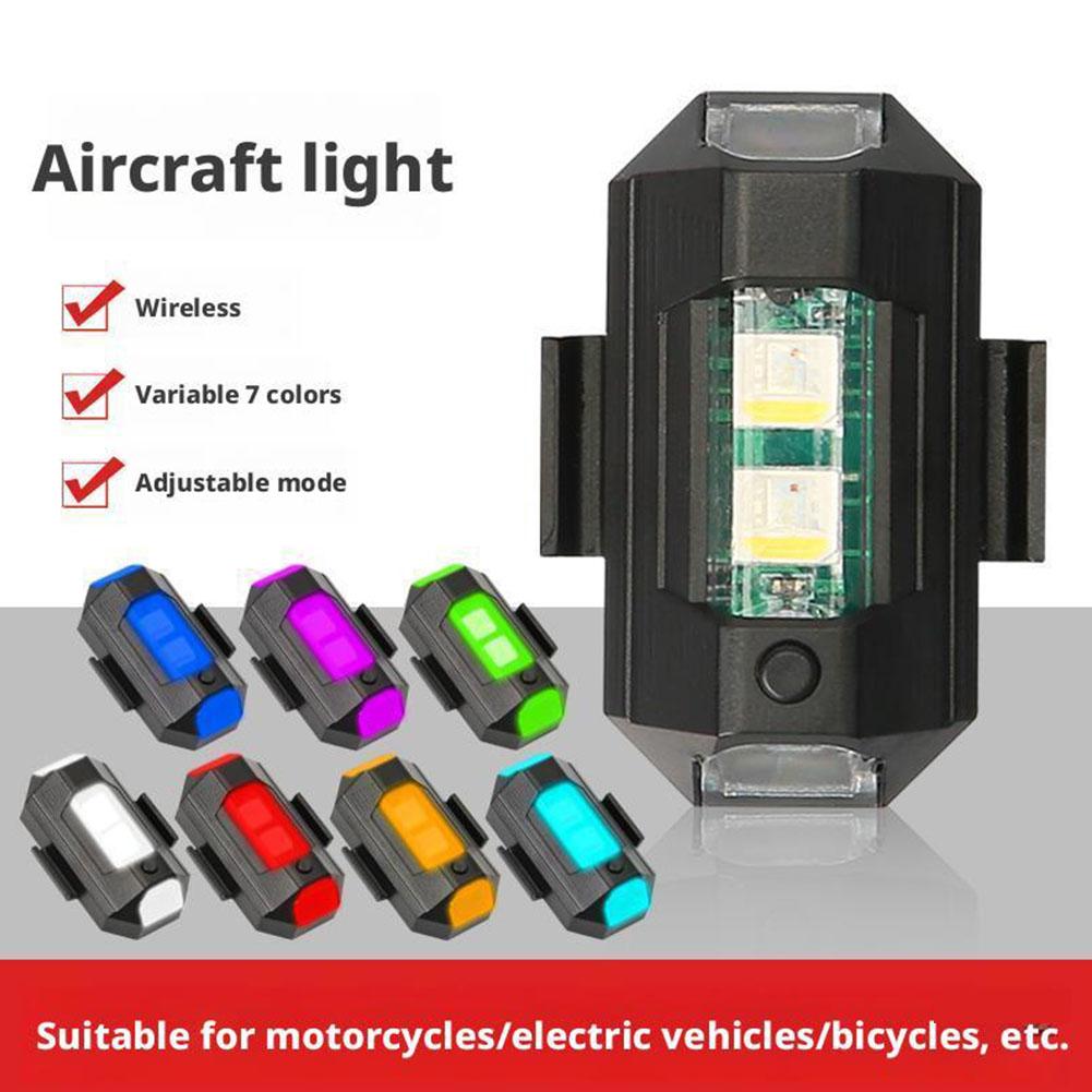 2PCS Mini LED Strobe Lights De - Sos Light Strobe reseña y precio
