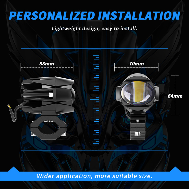 Motorcycle LED Fog Light Flash - Sos Light Strobe reseña y precio