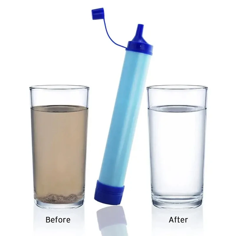 1pc Outdoor Mini Water Filter  - Water Purification Straw reseña y precio