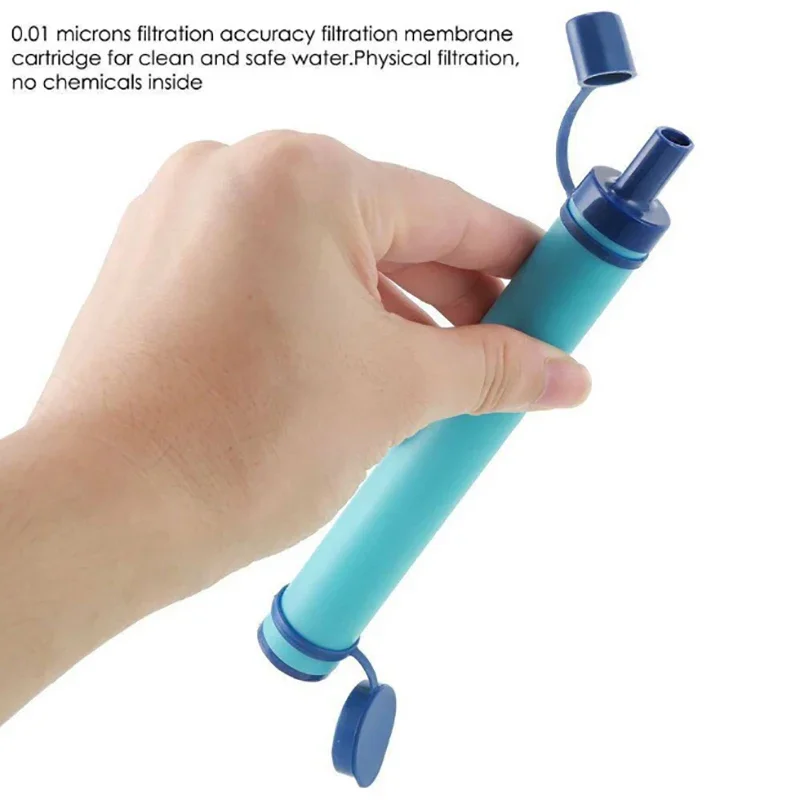 1pc Outdoor Mini Water Filter  - Water Purification Straw reseña y precio