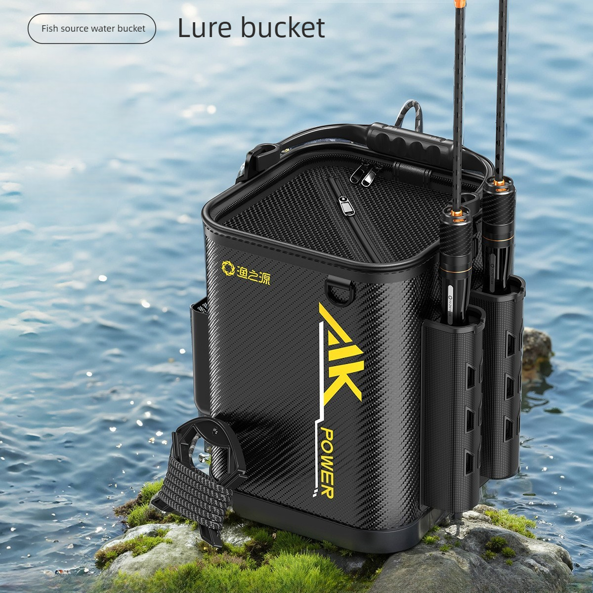 Multi-Functional Live Fish Buc - Water Bag Collapsible reseña y precio