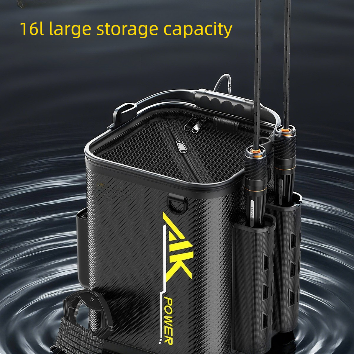 Multi-Functional Live Fish Buc - Water Bag Collapsible reseña y precio