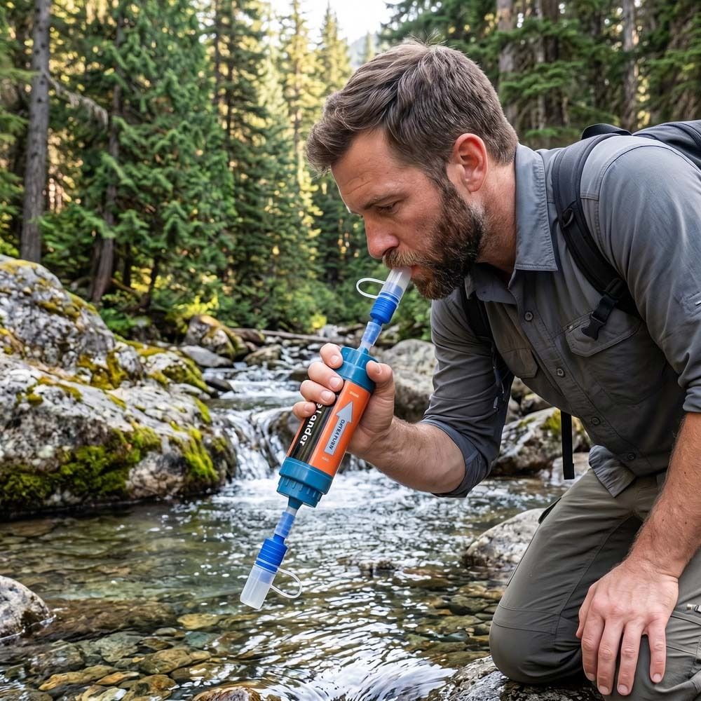 Mini Mini Water Filter Straw S - Water Purification Straw reseña y precio