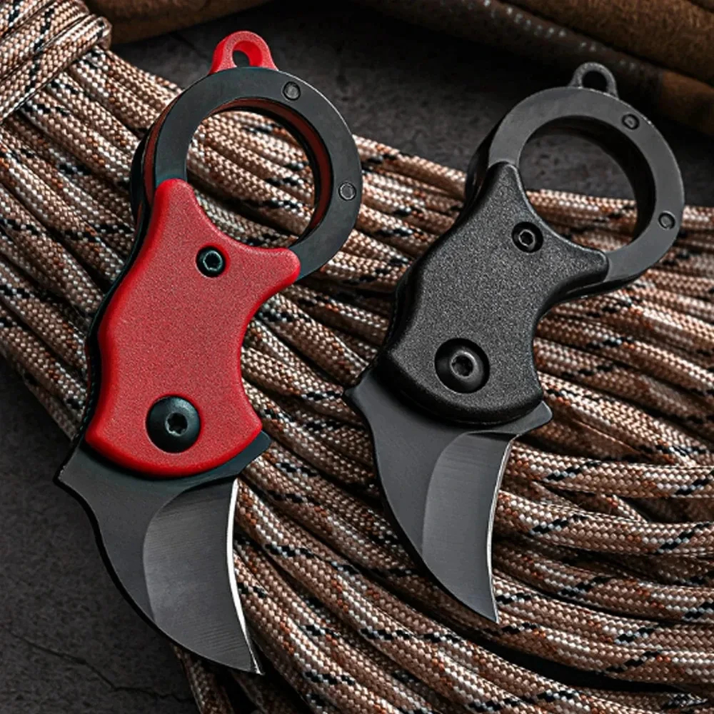 Camping Small Mini Portable Kn - Bushcraft Knife Fixed reseña y precio