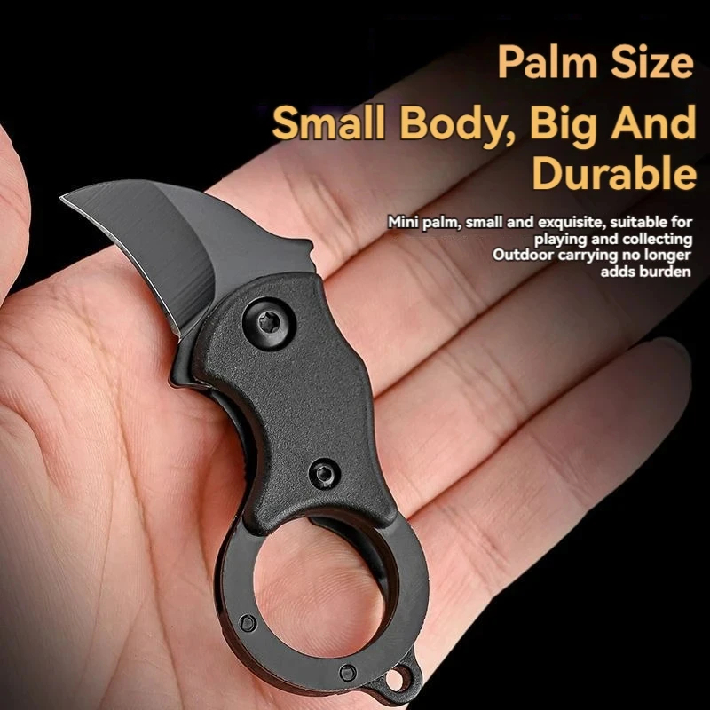 Camping Small Mini Portable Kn - Bushcraft Knife Fixed reseña y precio