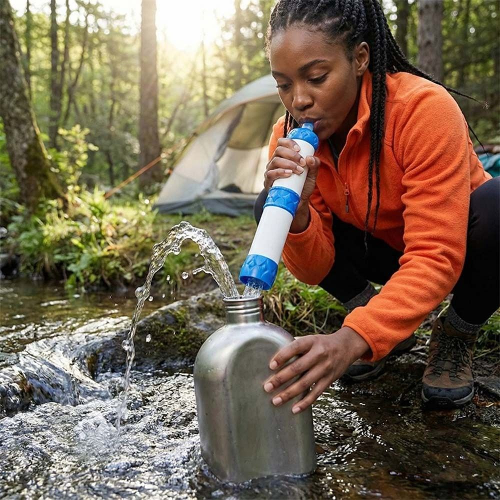Mini Mini Water Filter Straw S - Water Purification Straw reseña y precio
