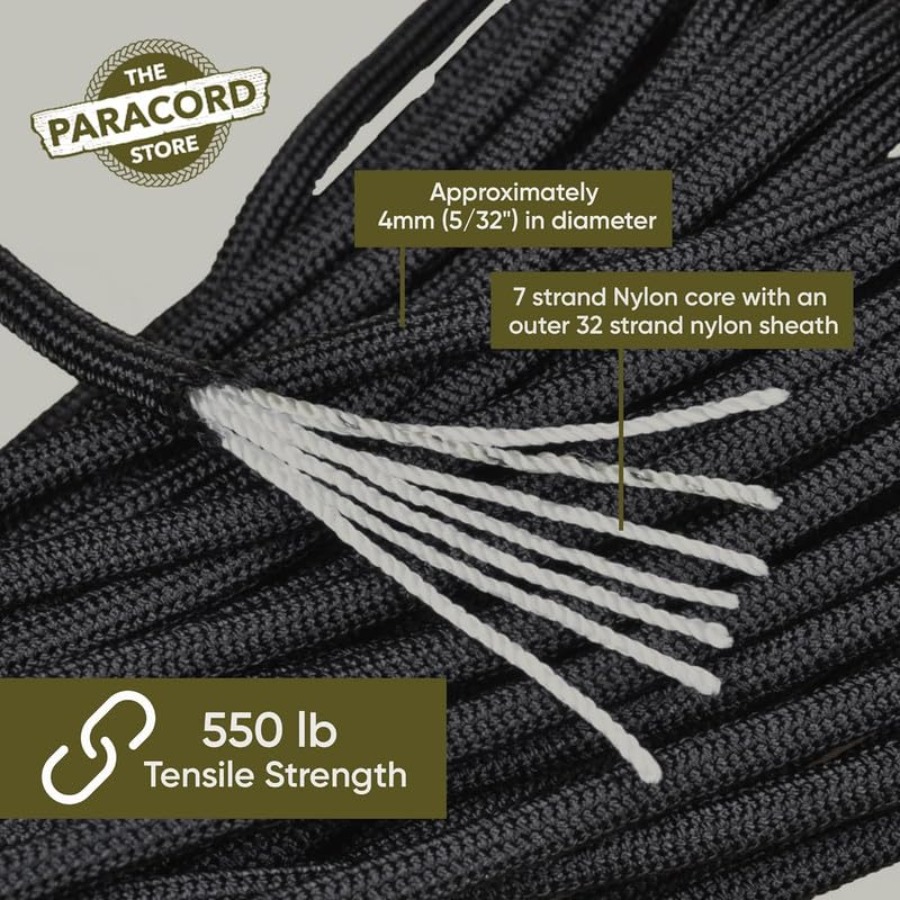Type III 550 Paracord - 1000 F - Para Cord 1000Ft reseña y precio