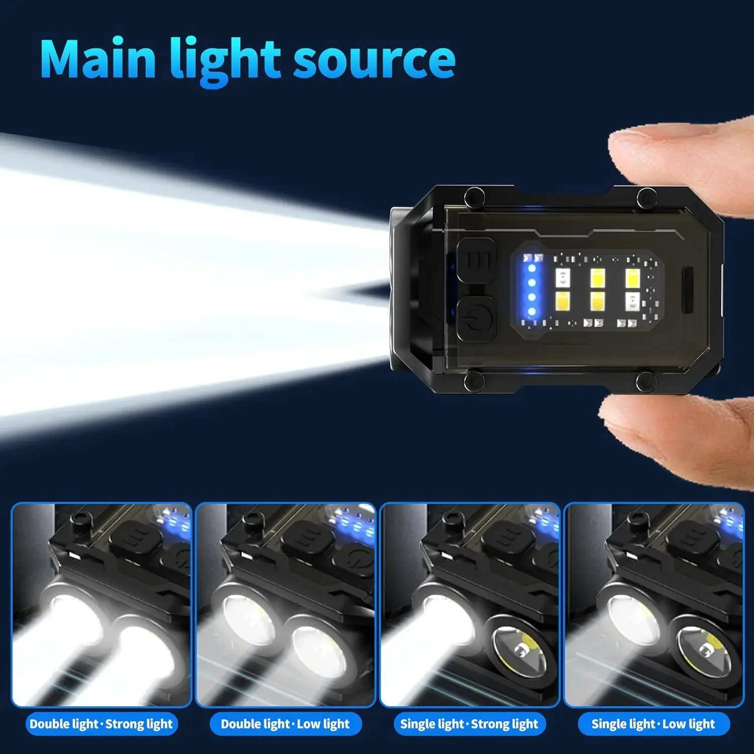 Mini COB Keychain Flashlight,C - Fishing Kit Compact reseña y precio