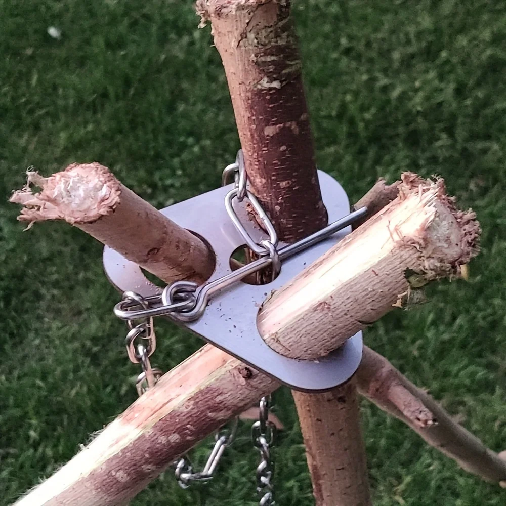 Outdoor BBQ Tripod Portable De - Fire Starting Kit reseña y precio