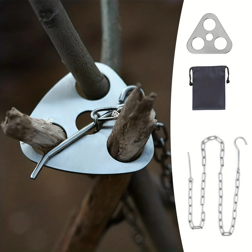 Outdoor BBQ Tripod Portable De - Fire Starting Kit reseña y precio