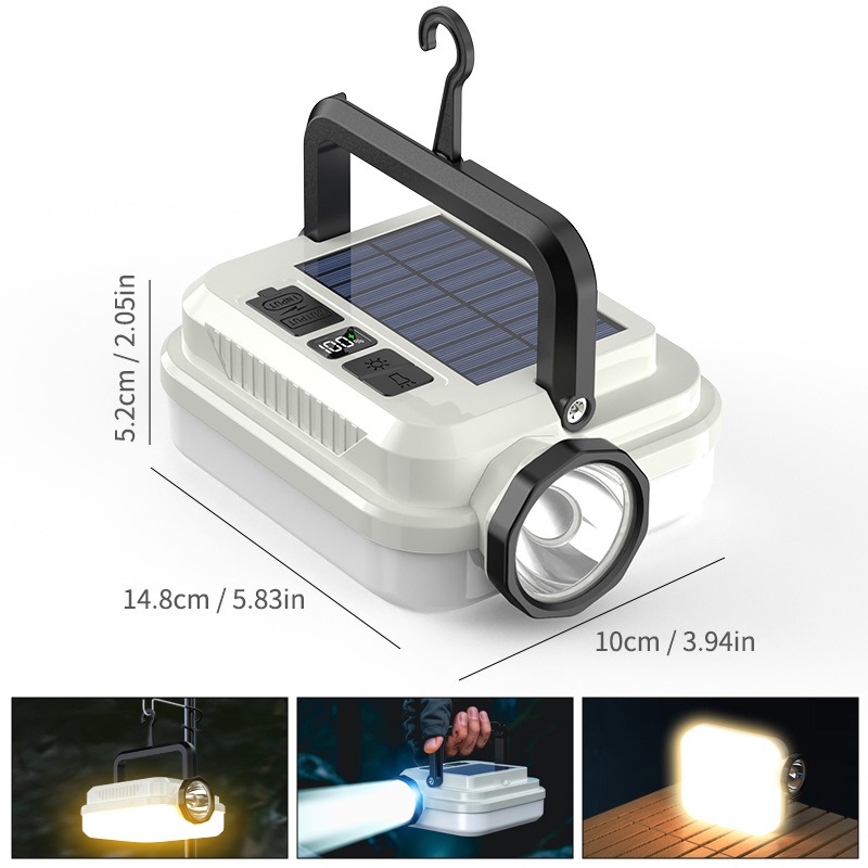 PACOONE Multifunctional Campin - Solar Emergency Charger reseña y precio