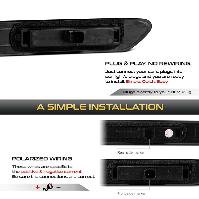 For Acura TL Car LED Front Rea - Signal Flare Kit reseña y precio
