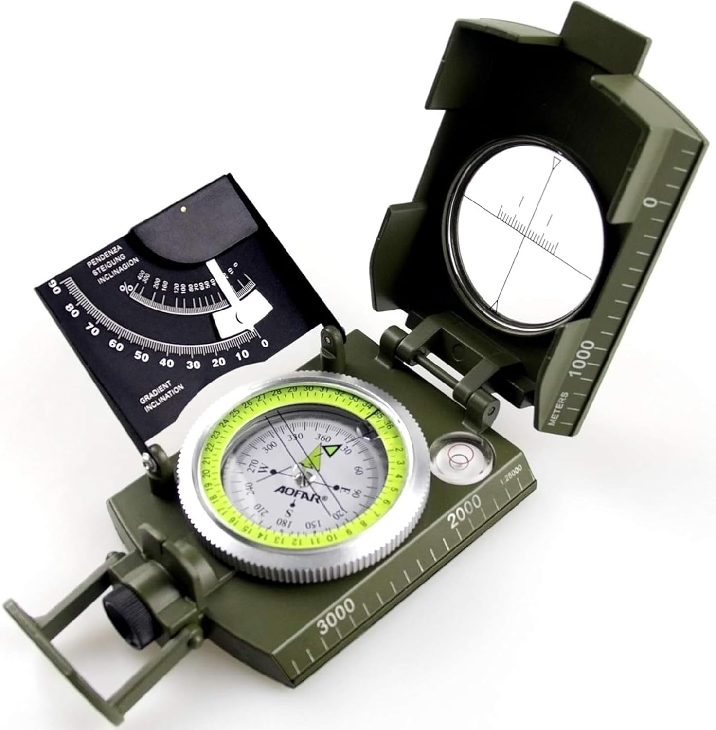 Military Compass for Hiking, L - Compass Lensatic reseña y precio