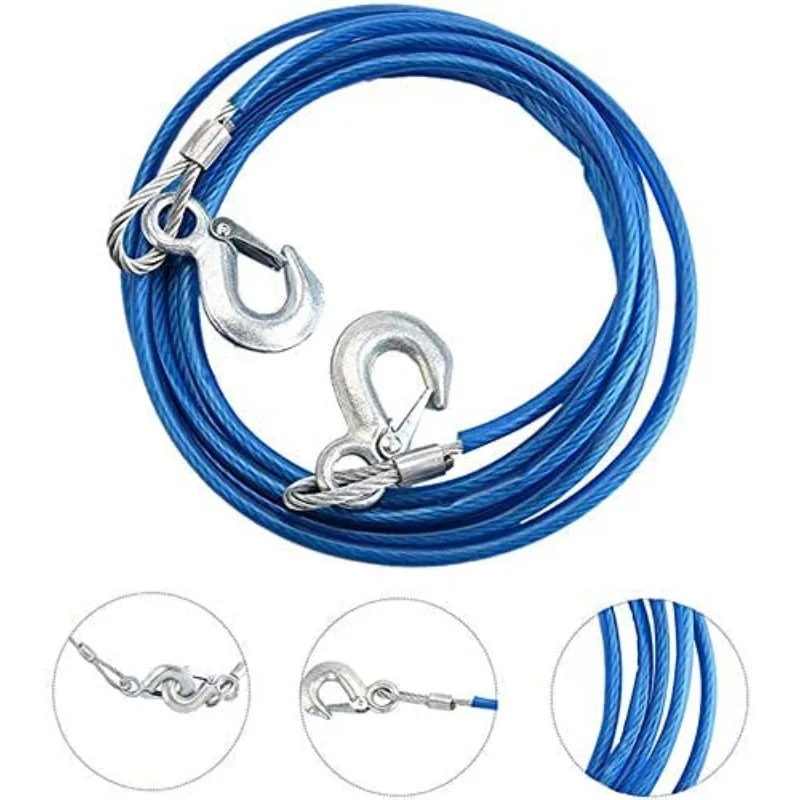 Car Towing Rope 3-7 Tons Steel - Rescue Rope Throw reseña y precio