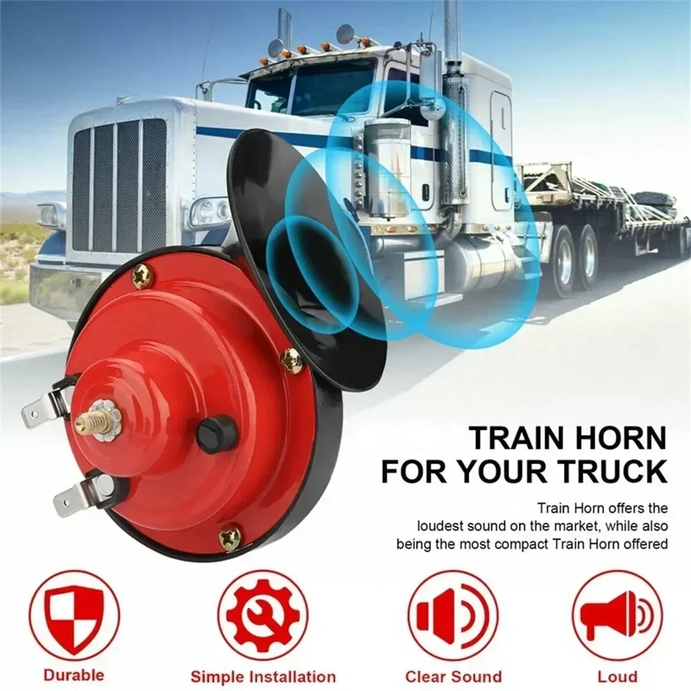 Loud 12V Train Horn 300DB Wate - Emergency Whistle Loud reseña y precio