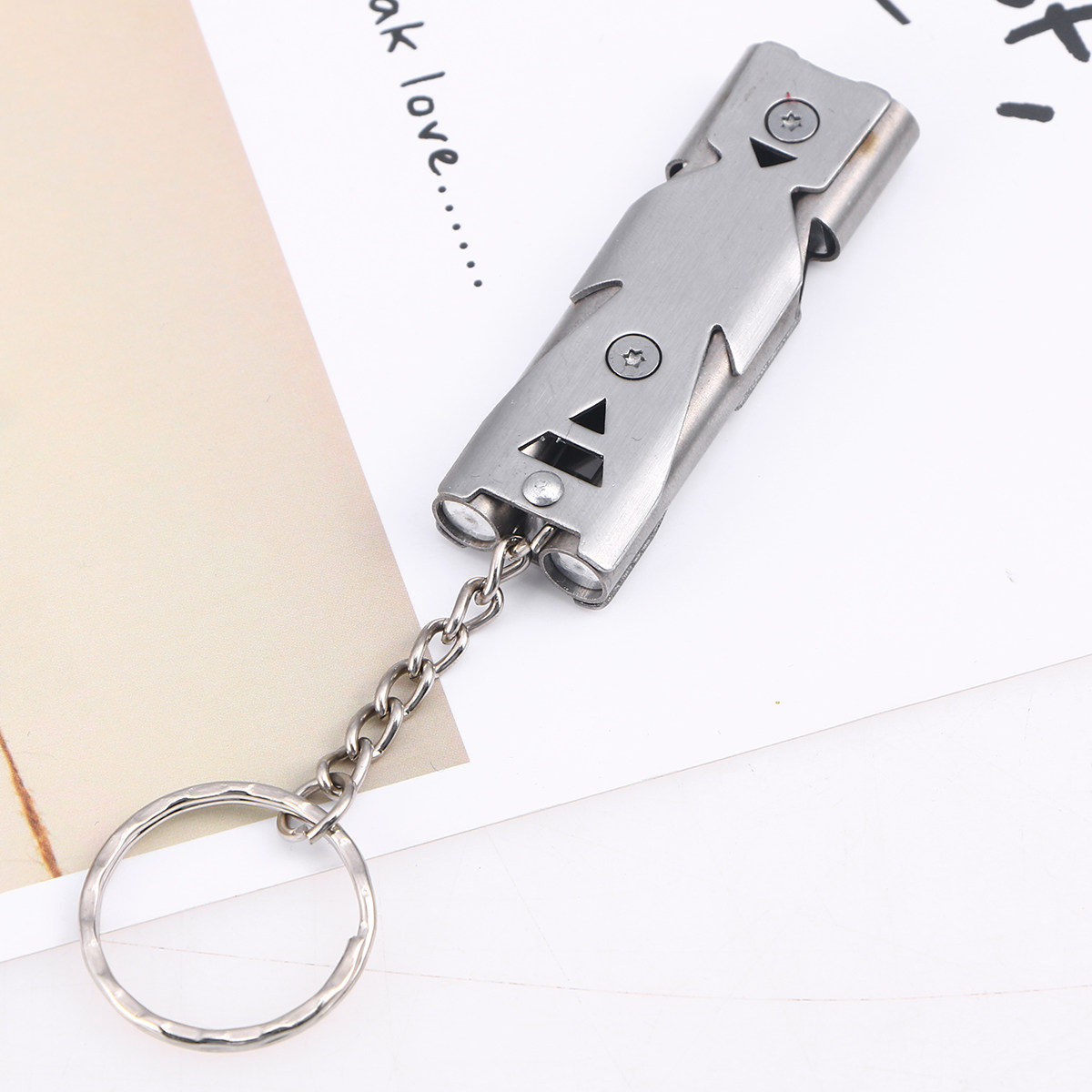 1Pcs Emergency Double Tube Sur - Emergency Whistle Loud reseña y precio