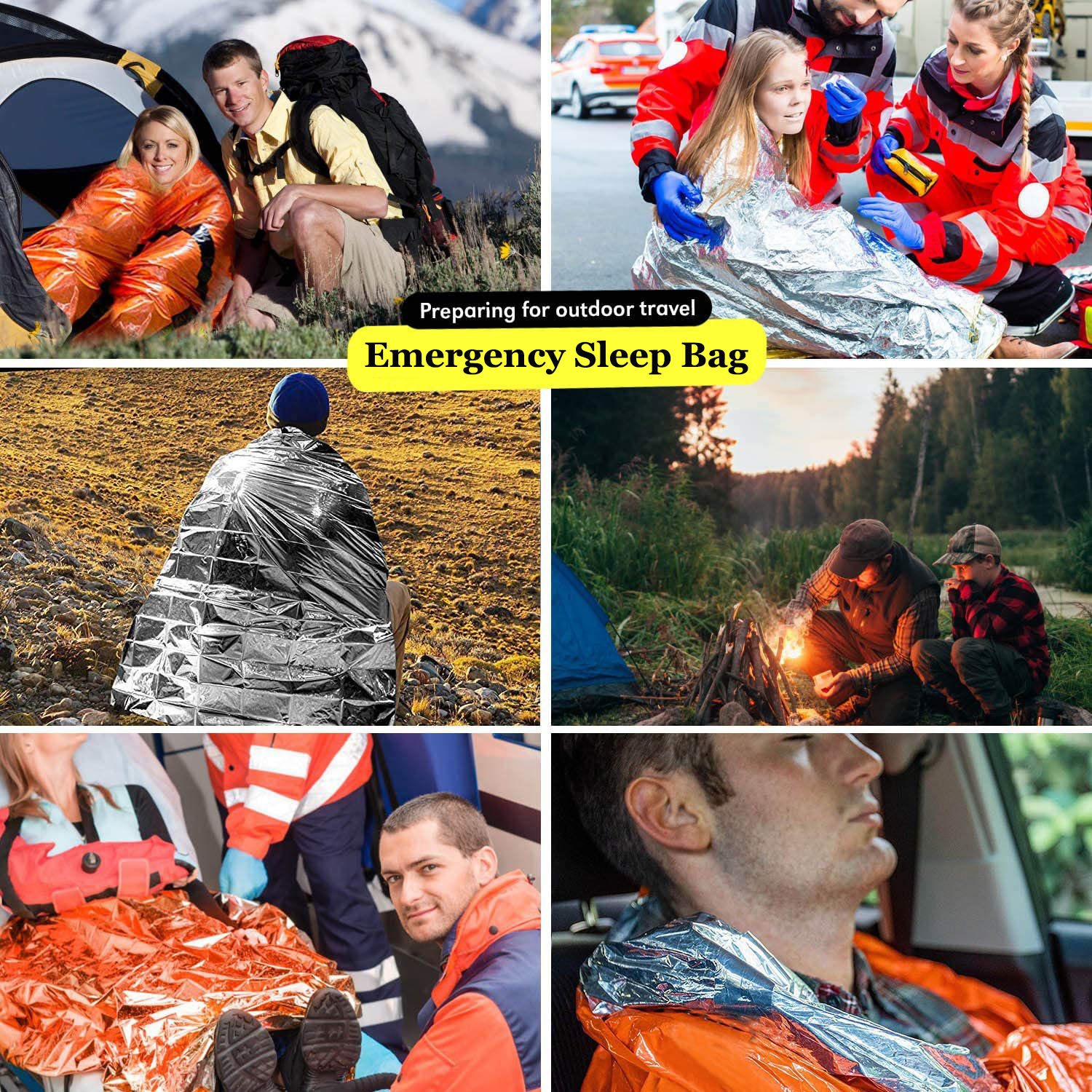 Portable Waterproof Emergency  - Emergency Mylar Tent reseña y precio