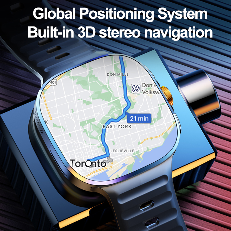 New Large Screen Smartwatch 4G - Compass Lensatic reseña y precio