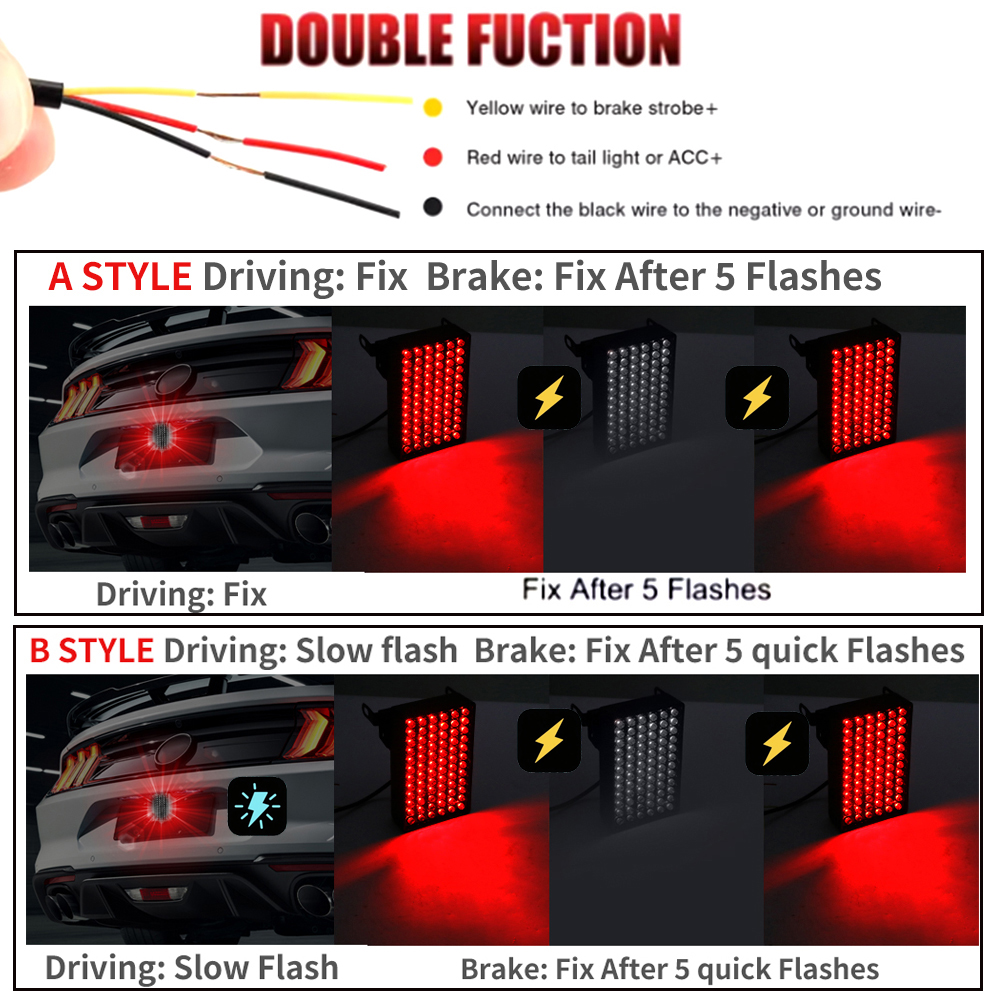 F1 Brake Light Rear Automotive - Sos Light Strobe reseña y precio