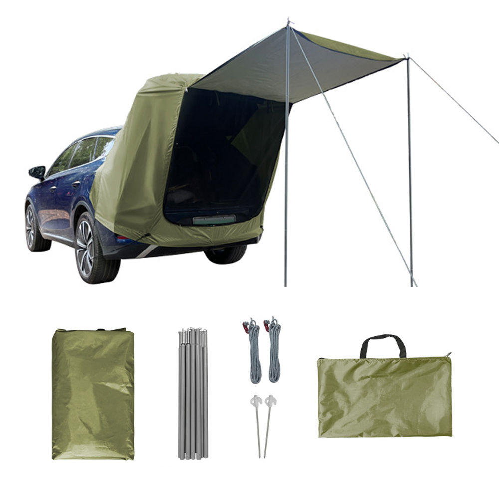 Outdoor Car Rear Tent Camping  - Emergency Mylar Tent reseña y precio