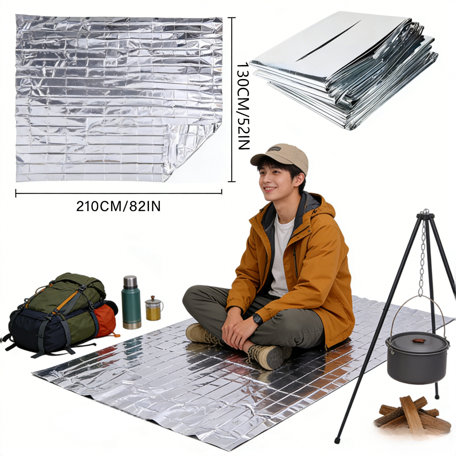 Foldable Reflective Survival B - Survival Blanket Reflective reseña y precio