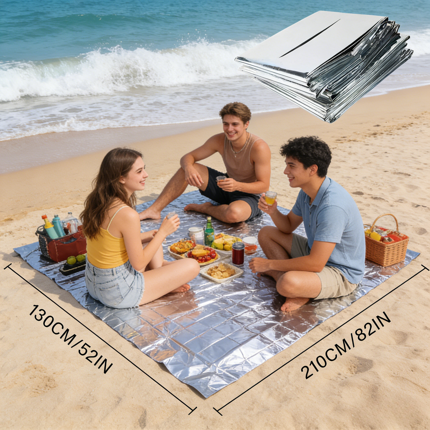 Foldable Reflective Survival B - Survival Blanket Reflective reseña y precio