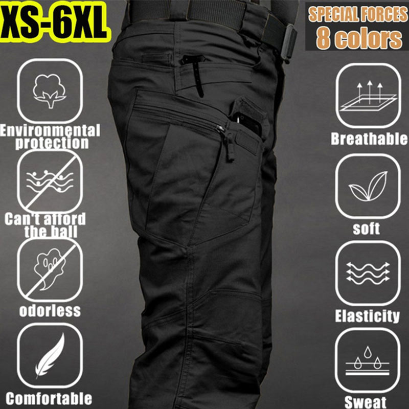 Men's Tactical Cargo Pants 6XL - Fishing Kit Compact reseña y precio