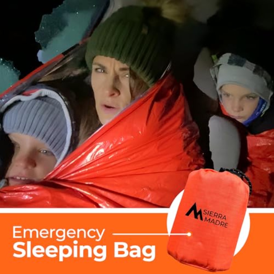 Emergency Sleeping Bag Ultrali - Emergency Mylar Tent reseña y precio