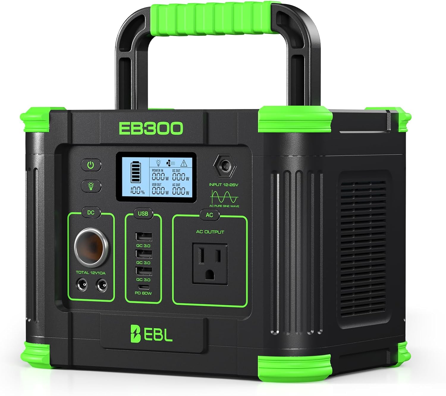 330W Portable Power Station 28 - Solar Emergency Charger reseña y precio